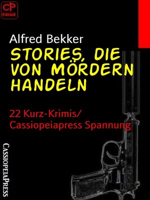 cover image of Stories, die von Mördern handeln